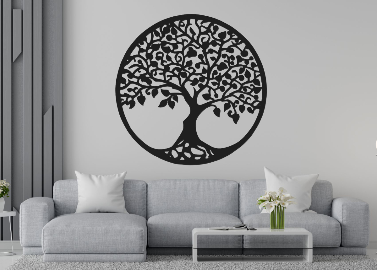 Ako vybrať strom života na stenu – veľkosť, význam a správne umiestnenie
