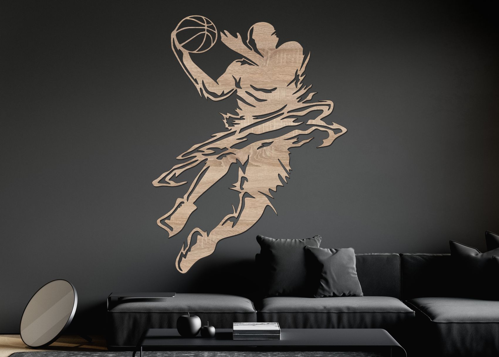 Drevený obraz – Skok za víťazstvom