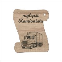 Pergamenová tabuľka – Najlepší kamionista