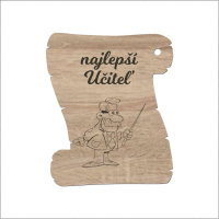 Pergamenová tabuľka – Najlepší učiteľ