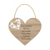 Drevené srdce – Keď potrebuješ, Boh vie