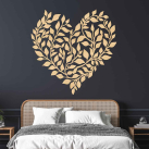 Drevený obraz – Srdce z prírody