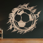 Drevený obraz – Energia futbalu