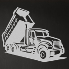 Drevený obraz na stenu – Nákladné auto