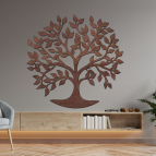 Drevený strom života na stenu – Rodinný rozkvet