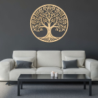 Strom života - Bohatá koruna v kruhu