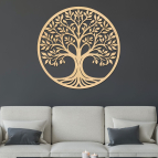 Drevený obraz - Strom života Bohatá koruna