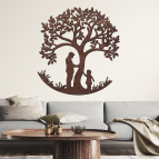 Drevený strom života – Rodinný kruh