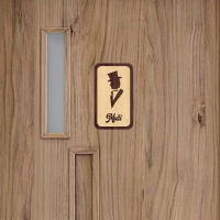 Tabuľka na WC dvere - Muži