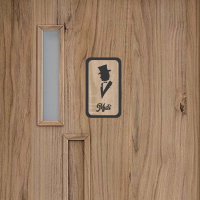 Tabuľka na WC dvere - Muži