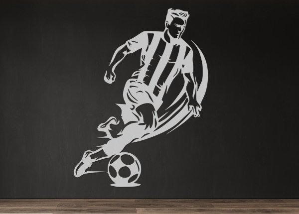 Drevený obraz – Strela na bránu