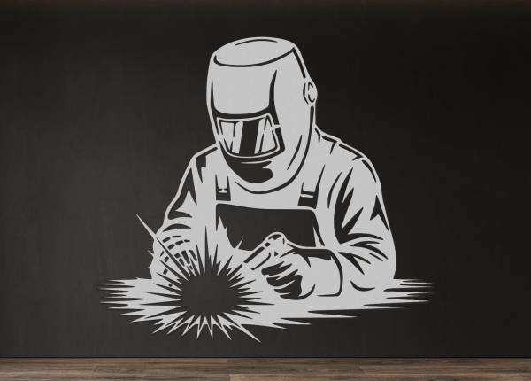 Drevený obraz – Zvárač